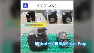 Highland HPV110 アキシャル ピストン ポンプ 42MPa ハーベスター ソリューション