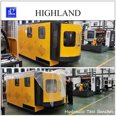 110 Kw フルオートマティック 水力試験台で水力ポンプとモーターをテストする