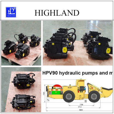 Pv22 Mv23の地下のトラックの油圧ポンプの強い反汚染の能力