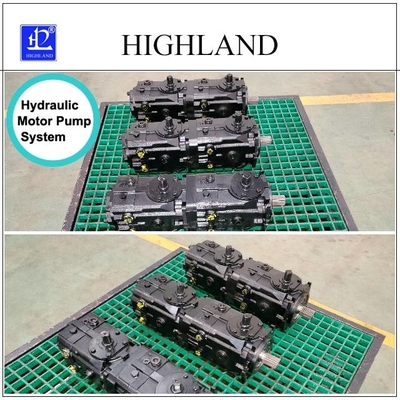 簡単なレイアウトのサイレージ機械LPV70のための油圧輸送システム