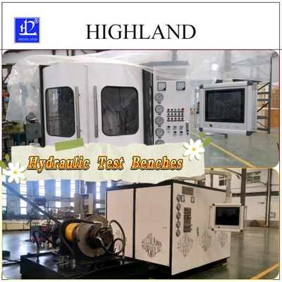 HIGHLAND 水力試験台 ローター式掘削リグ 水力ポンプとモーターの試験工場