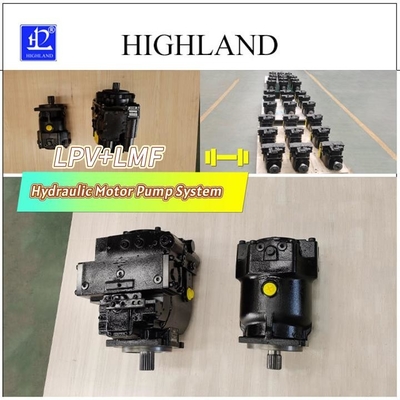 LPV90 LMF90 水力ポンプモーターシステム パーソナライズされたセメントミキサートラック