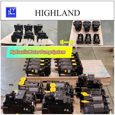 LPV90 LMF90 水力ポンプモーターシステム パーソナライズされたセメントミキサートラック