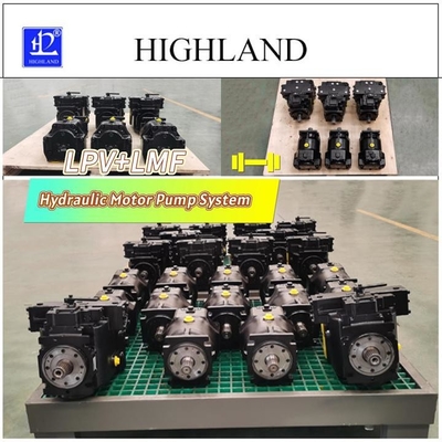 LPV90 LMF90 水力ポンプモーターシステム パーソナライズされたセメントミキサートラック