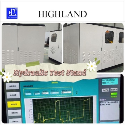 YST380 炭鉱用の液動モーター試験台 透明パイプ接続