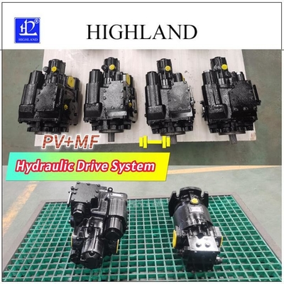 鋳鉄の緑色飼料収穫機 液圧駆動システム PV110 MF110