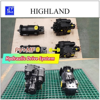 組み合わせ ハーブスター PV20 MF21 水力駆動システム 完全にカスタマイズされたコンポーネント