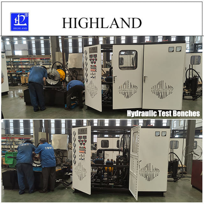HIGHLAND YST450 水力試験台 水力ポンプとモーターの試験 圧力 35 Mpa