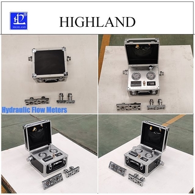 HIGHLAND データ表示 水力流量計 最大圧 420 Bar セメントミキサー用