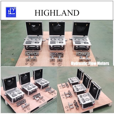 HIGHLAND 水力テスト セキュリティ テスト データ表示付き水力流量