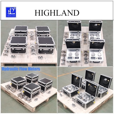 HIGHLAND 水力テスト セキュリティ テスト データ表示付き水力流量