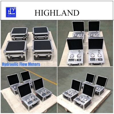 HIGHLAND 精密流量測定 水力テストデータ表示 シメントミキサー