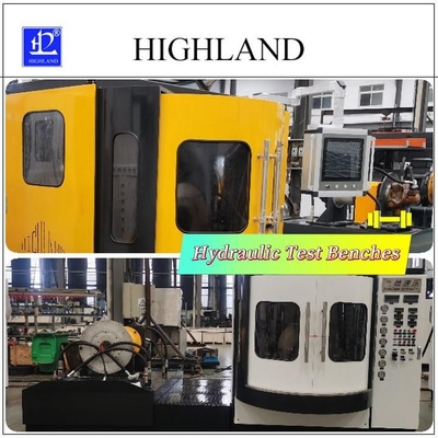 HIGHLAND 水力試験台で実証された性能 - 圧力 42 Mpa