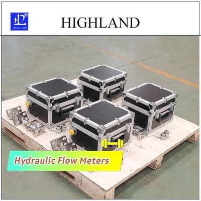 高圧水力流量計 500L/Min 最大圧 420 Bar