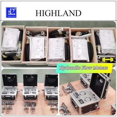 HIGHLAND データディスプレイ 最大圧420バーの水力試験機 HIGHLAND設計