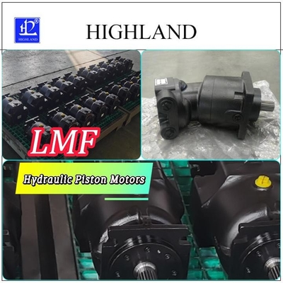 LMF30 鋳鉄のハウジングと特許証明書を持つ水力ピストンモーター