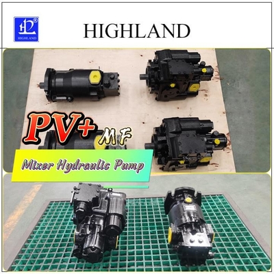 ミキサー トラック 高速3200rpm 35Mpa 定数圧力
