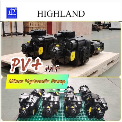 ミキサー トラック 高速3200rpm 35Mpa 定数圧力