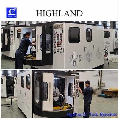 110 Kw フルオートマティック 水力試験台で水力ポンプとモーターをテストする