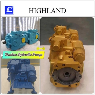 農業用機械用 110cc/r タンドム水力ポンプ