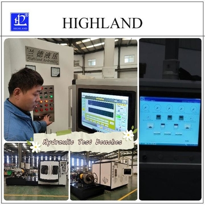 掘削機 水力試験台 流量 450L/Min 水力機器試験システム
