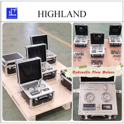 高流量水力試験機 最大圧420バーHIGHLAND設計