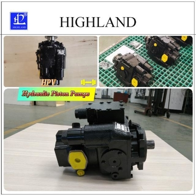 水力トランスミッション 最大圧 42Mpa 閉ループシステムにおける軸水力ピストンポンプ